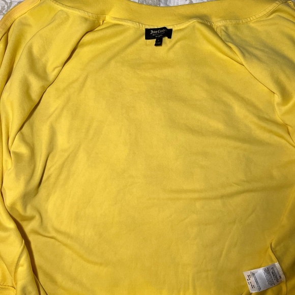 NWT Juicy Couture Black Label Terrycloth Oversized Track Jacket, size small Y2K - Picture 7 of 11